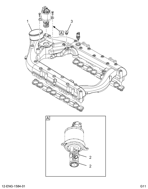 1847080C95 MANIFOLD,KIT INTAKE MANIFOLD