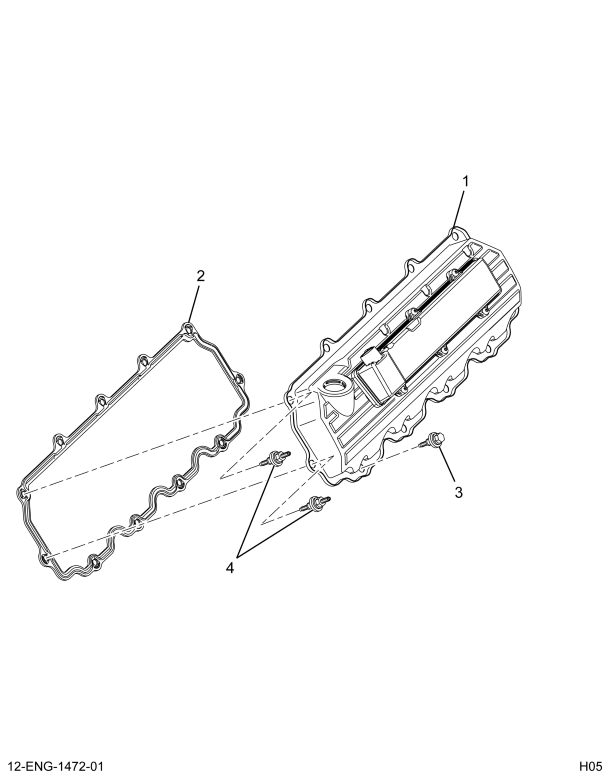 1847113C93 COVER,KIT VALVE COVER LEFT