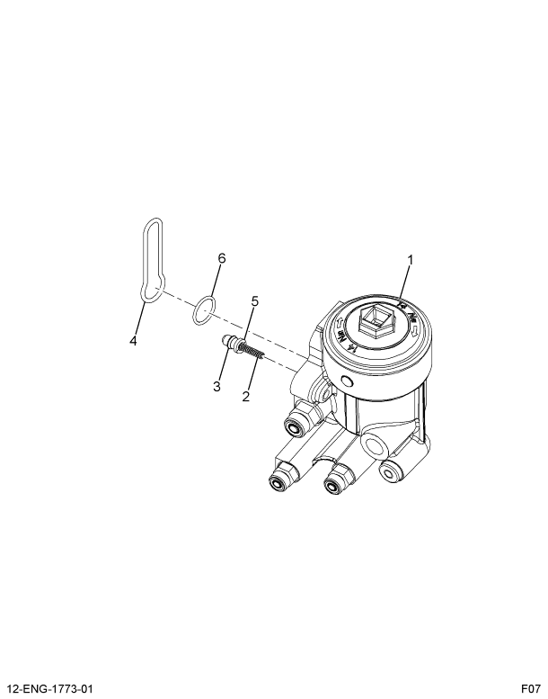 1847168C95 FILTER,KIT FUEL FILTER HOUSING