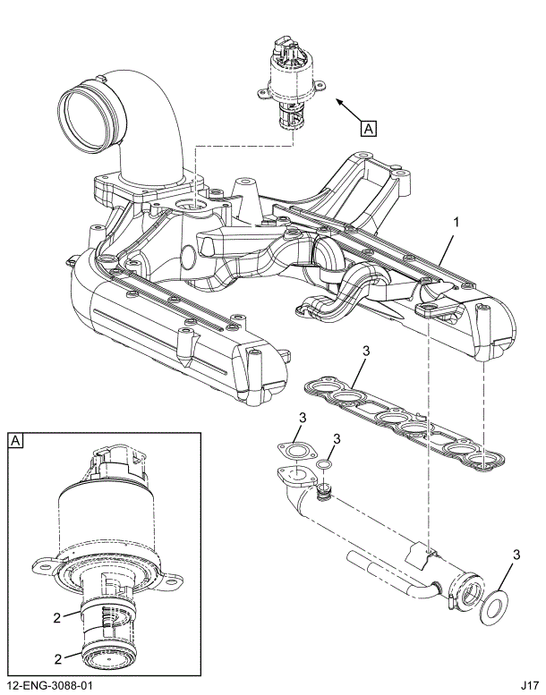 1847196C95 MANIFOLD,KIT INTAKE MANIFOLD