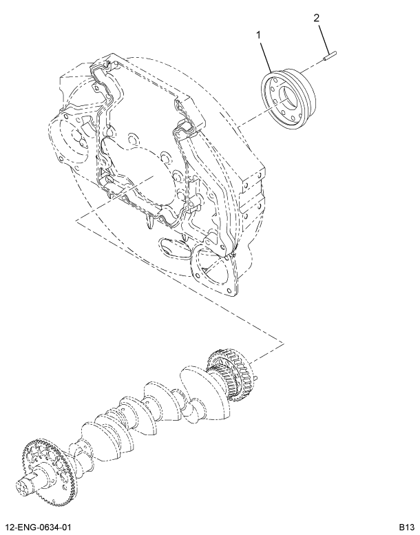 1847462C91 PULLEY,KIT CSHAFT SECONDARY FL