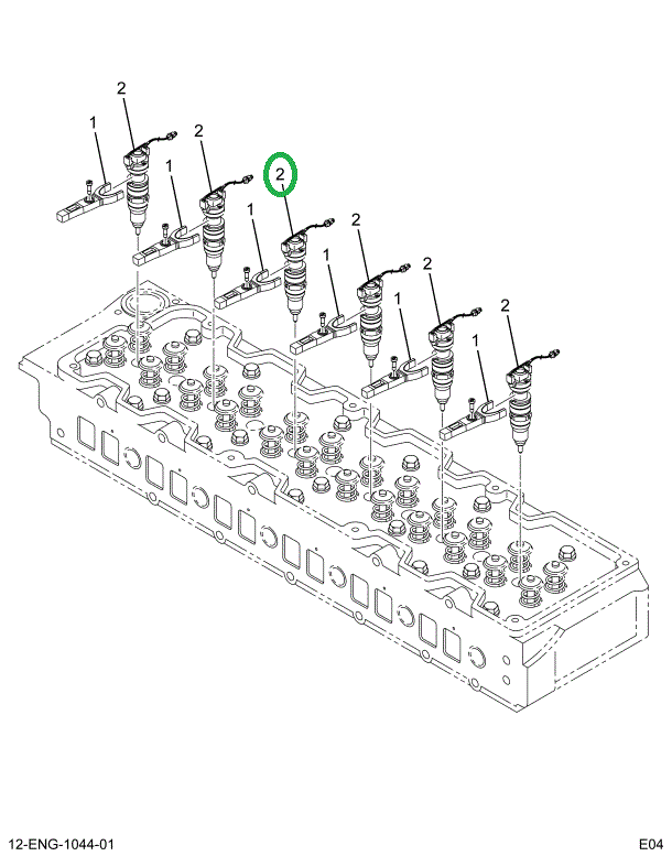 1848495C91 Injector Assembly, Bang 570hi