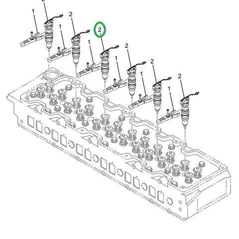 1848495C91 Injector Assembly, Bang 570hi