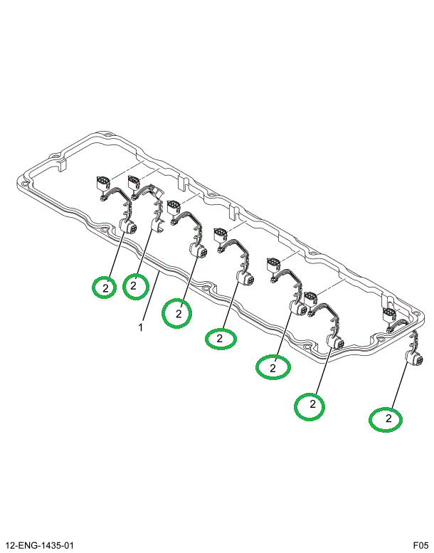 1850139C1 BRACKET UVC HARNESS SHORT