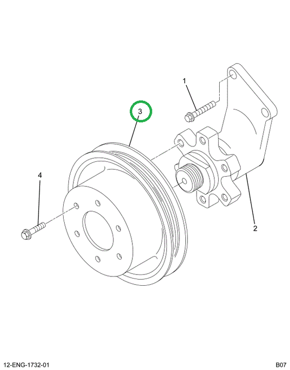 1850787C1 PULLEY FAN .99 1