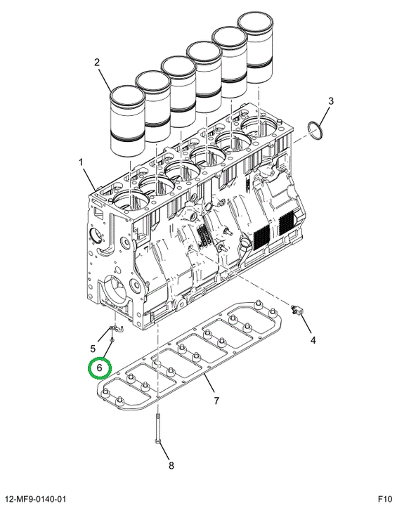 1855795C1 BOLT PISTON COOLING JET
