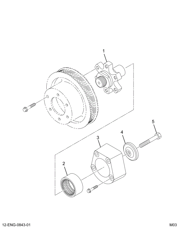 1858144C91 HOUSING FAN ASSY  15