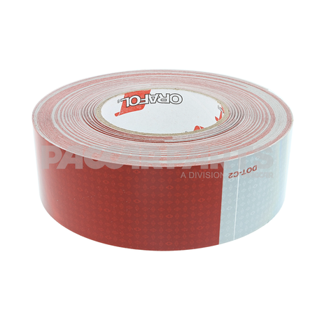 18686RFL TAPE-V82 Red/Wh 2