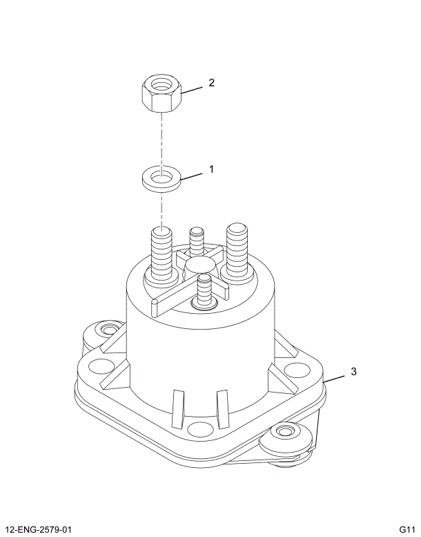 1870964C91 RELAY ASSY GLOW PLUG