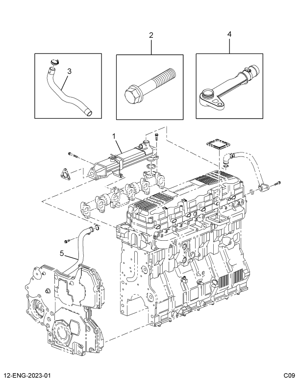 1871733C95 COOLER,KIT EGR COOLER CONVERSI