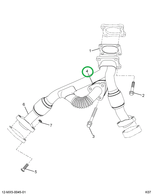 1871782C2 GASKET EXHAUST