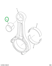 1872733C2 BUSHING CONNECTING ROD