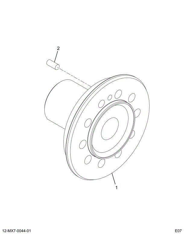 1872789C92 HUB,ADAPTER, HUB ASSEMBLY