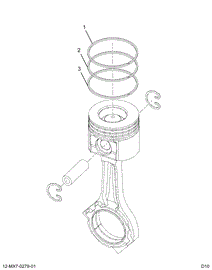 1873172C91 PACKAGE,KIT PISTON RING STD