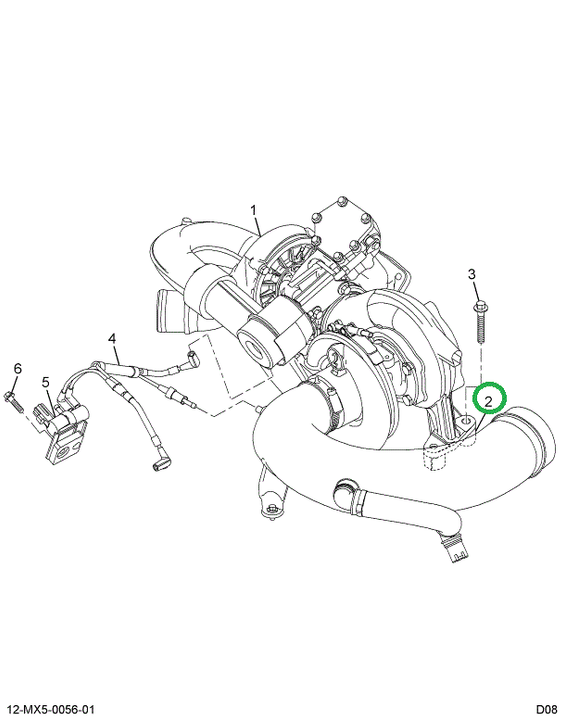 1873231C1 Spacer, Turbo
