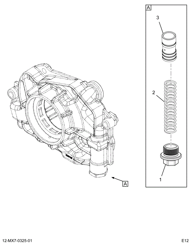 1873417C92 PUMP,KIT OIL PRESSURE RELIEF V