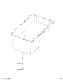 1873418C91 PLUG,KIT OIL PAN DRAIN PLUG AS