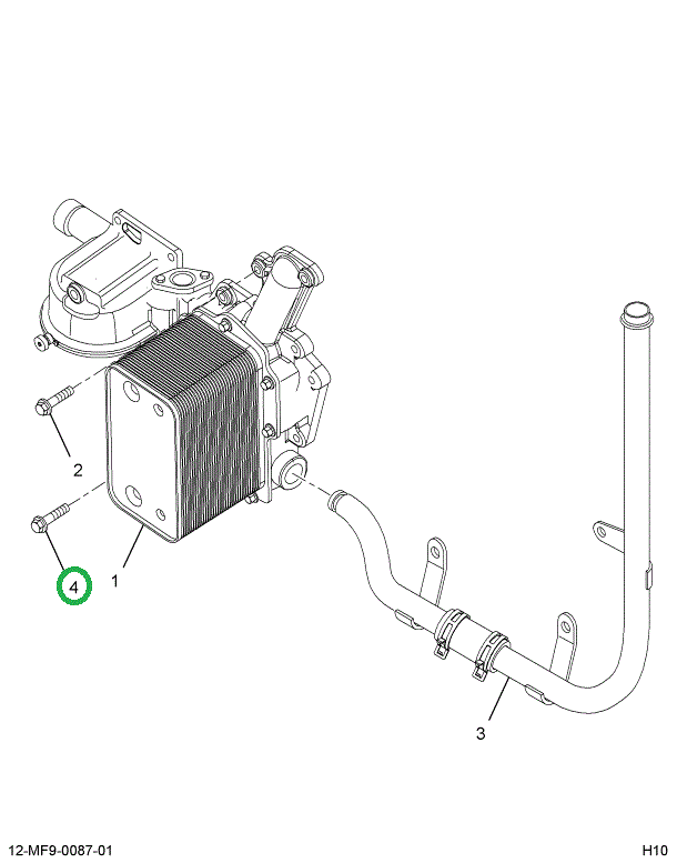 1874076C1 Stud, M8 X 35 X 15
