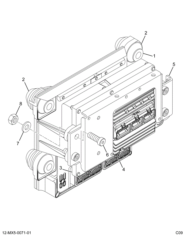 1874252C94 MODULE,MOD ASSY ECM/IDM 24VOLT