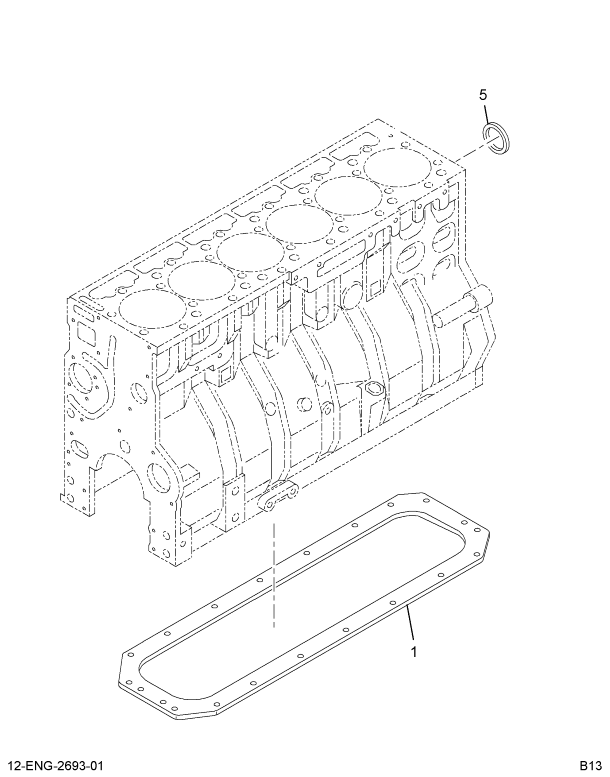 1874865C92 GSKT SET,KIT,CRANKCASE GASKET