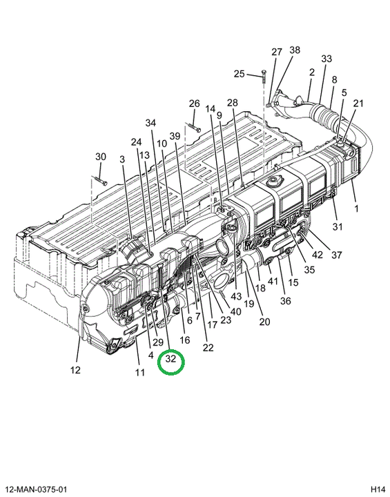1875105C1 BOLT M10 X 35 HIGH TEMP