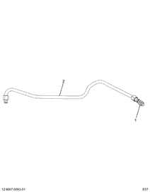 1875675C91 TUBE ASSY PRESS POWER STEERING