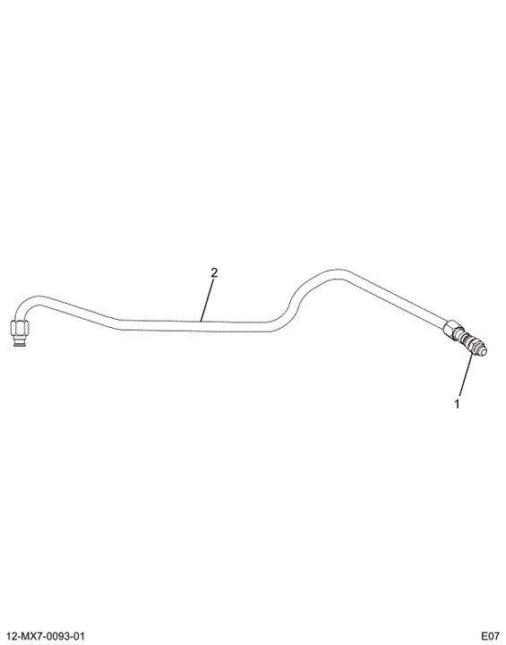 1875675C91 TUBE ASSY PRESS POWER STEERING