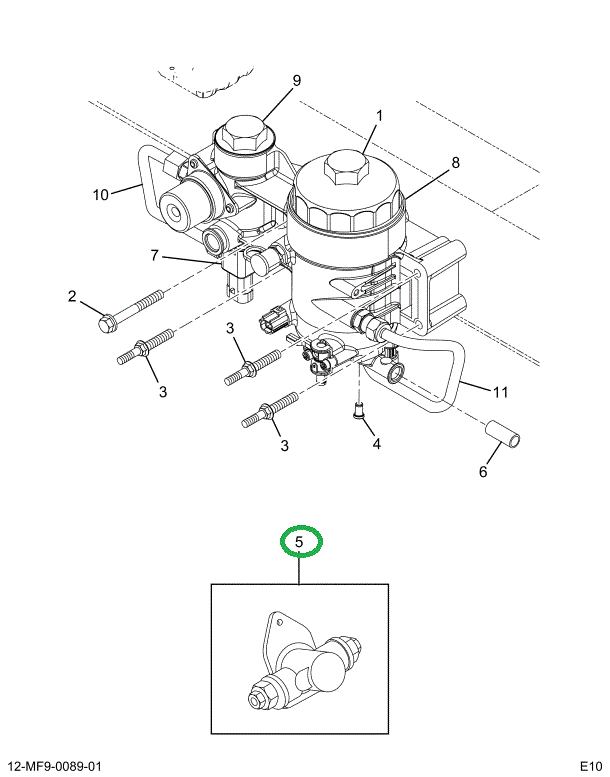 1876108C92 Pump Kit, Fuel, Low Pressure