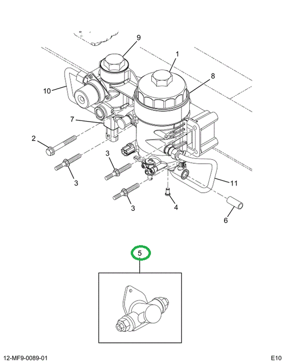1876108C92 Pump Kit, Fuel, Low Pressure