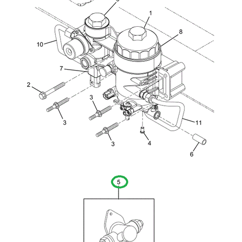 1876108C92 Pump Kit, Fuel, Low Pressure