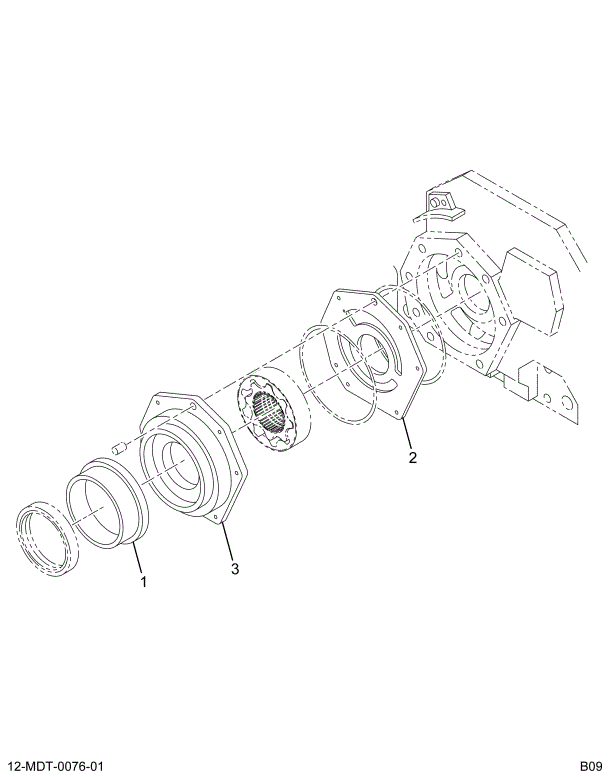 1876109C93 PUMP,KIT OIL PUMP HOUSING I326