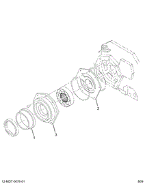1876110C92 PUMP,KIT OIL PUMP HOUSING I326