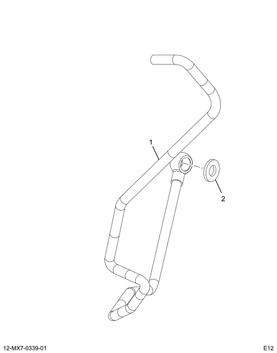 1876532C93 FILTER,KIT FUEL COOLER TO FILT