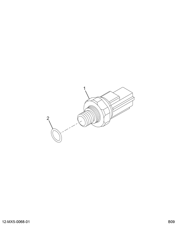 1876926C92 SWITCH ASSY FUEL PRESSURE