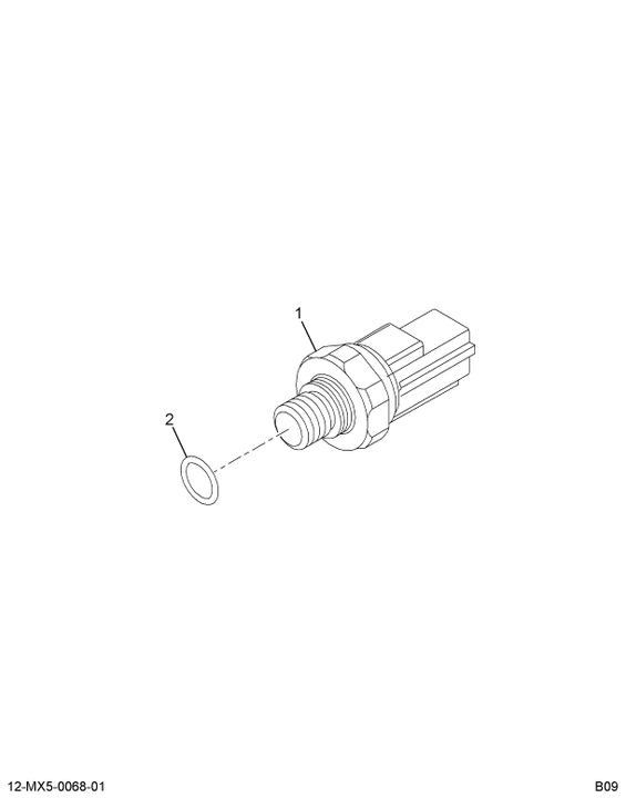 1876926C92 SWITCH ASSY FUEL PRESSURE