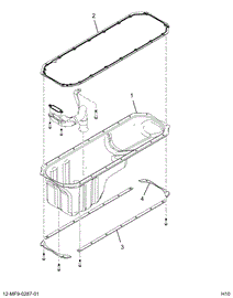 1876974C92 PAN,KIT, OIL PAN W/STIFFENER R