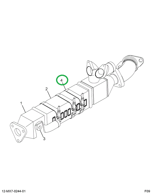 1877413C1 CLAMP EGR COOLER