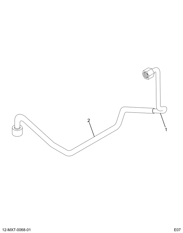 1877809C91 TUBE ASM FUEL SPLY TO PRIM PMP