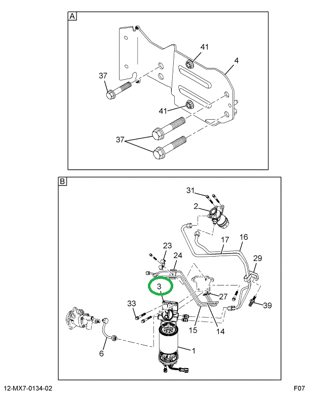 1877814C1 SUPPORT PRIMARY FILTER BRACKET