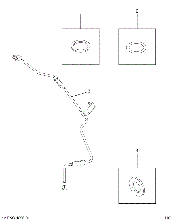 1878471C91 HOSE,KIT FUEL LINE