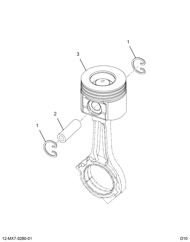 1879032C92 PACKAGE,KIT PISTON/PIN/RING ST