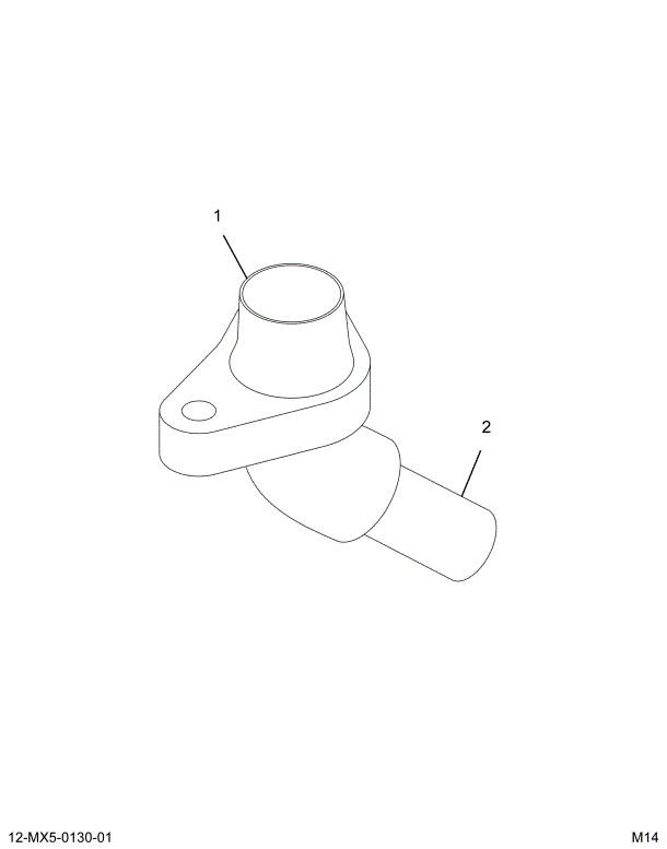 1879287C1 HOUSING ASSY HI PRES OIL DRAIN