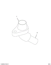1879287C1 HOUSING ASSY HI PRES OIL DRAIN