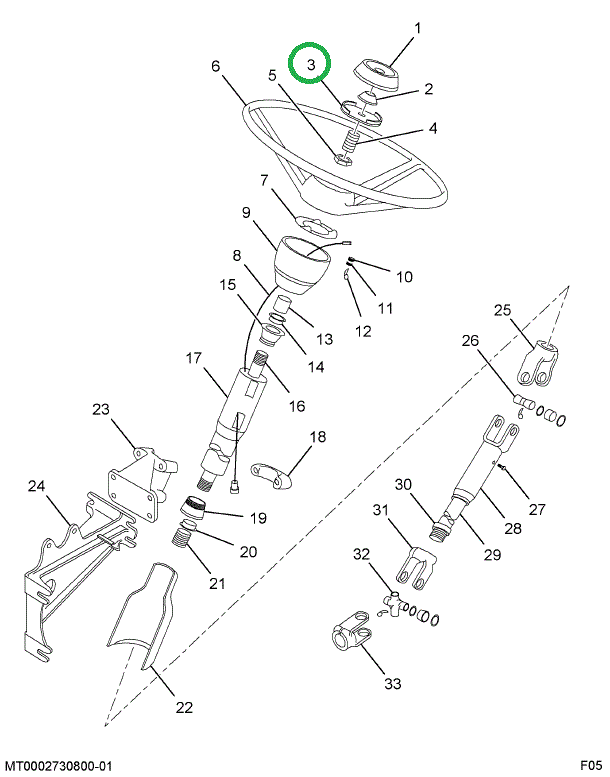 187970R91 PLATE HORN BUTTON BASE