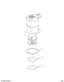 1880015C91 VALVE,KIT EGR VALVE SEALING