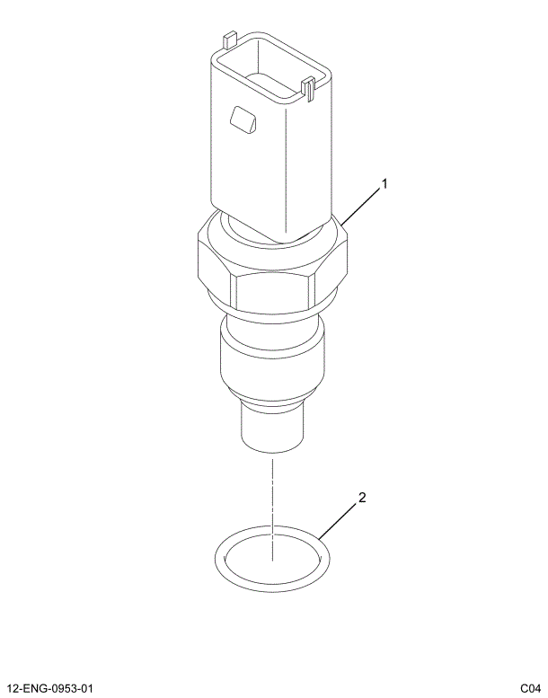 1881015C93 SENSOR, ASSEMBLY INTK MANIFOLD