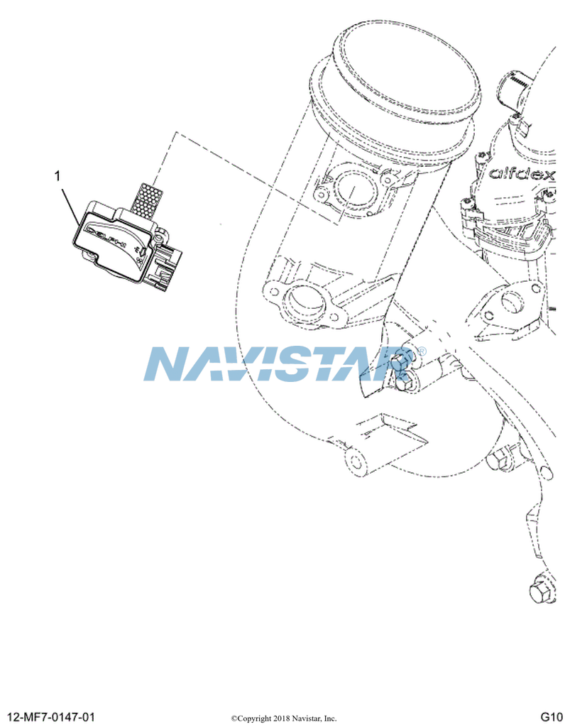 1881016C92 SENSOR ASSY MASS AIR FLOW