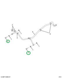 1881116C1 FITTING BANJO M12 BOLT