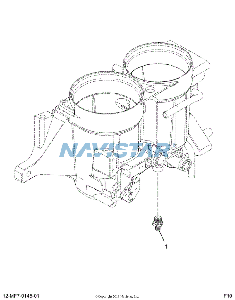 1881363C91 VALVE ASSEMBLY DIAGNOSTIC