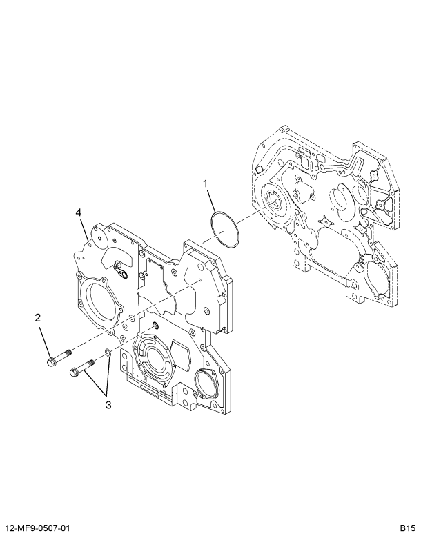 1881726C91 COVER,KIT FRNT COVER FRT HALF